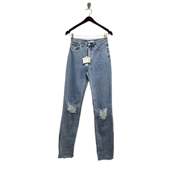 NWT BYEGREIS River Jeans Light Wash - Picture 7 of 16